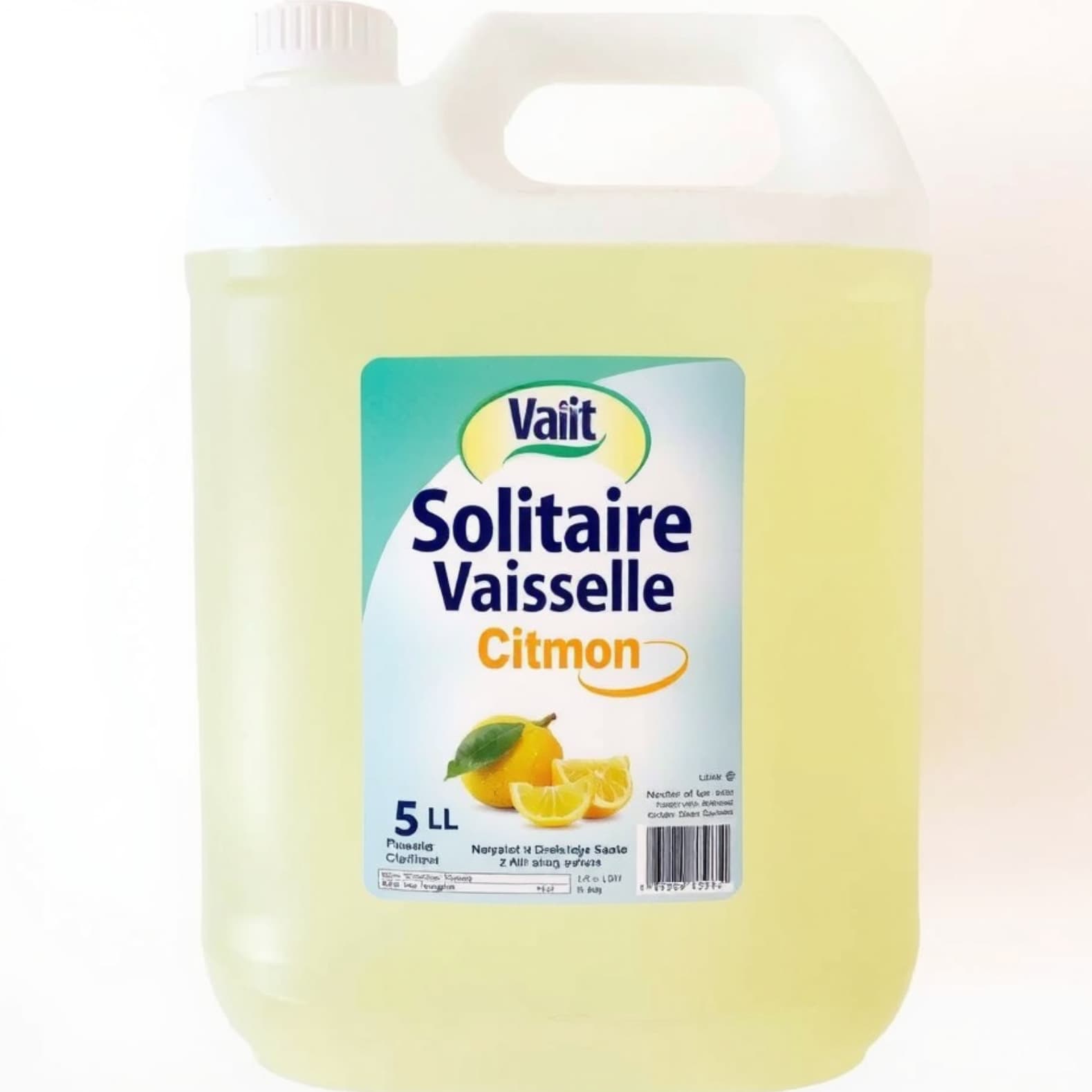 SOLITAIRE VAISSELLE CITRON 5L