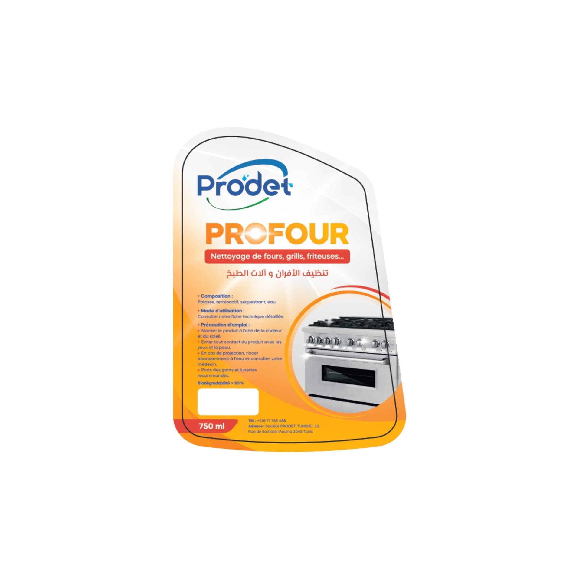 PROFOUR DEGRAISSANT FOUR 5KG